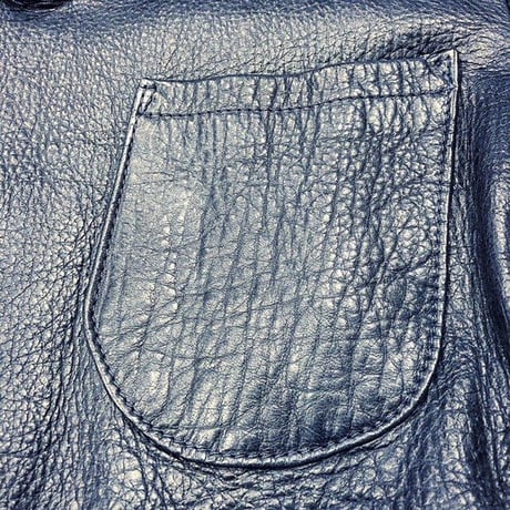 DEER HORN SMITH'S / EZO DEER LEATHER SHIRT