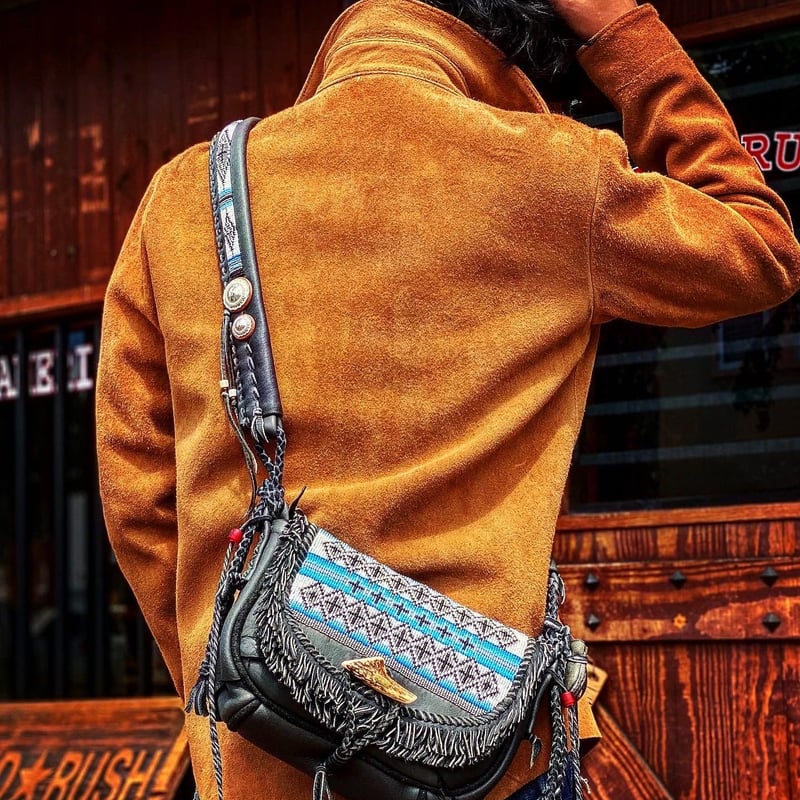 梟唄OWLSONG / DEER SKIN SHOULDER BAG(GR Specialor 梟唄OWLSONG / DEER SKIN SHOULDER BAG(GR Specialor