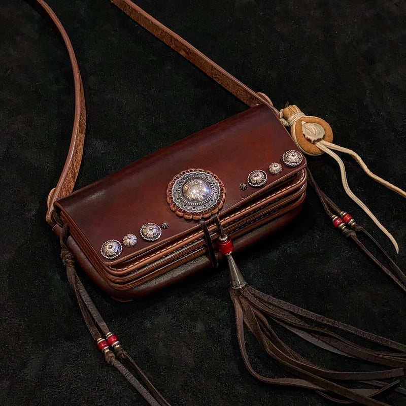 梟唄OWLSONG / SHOULDER WALLET type2 | GOLDRUSH O