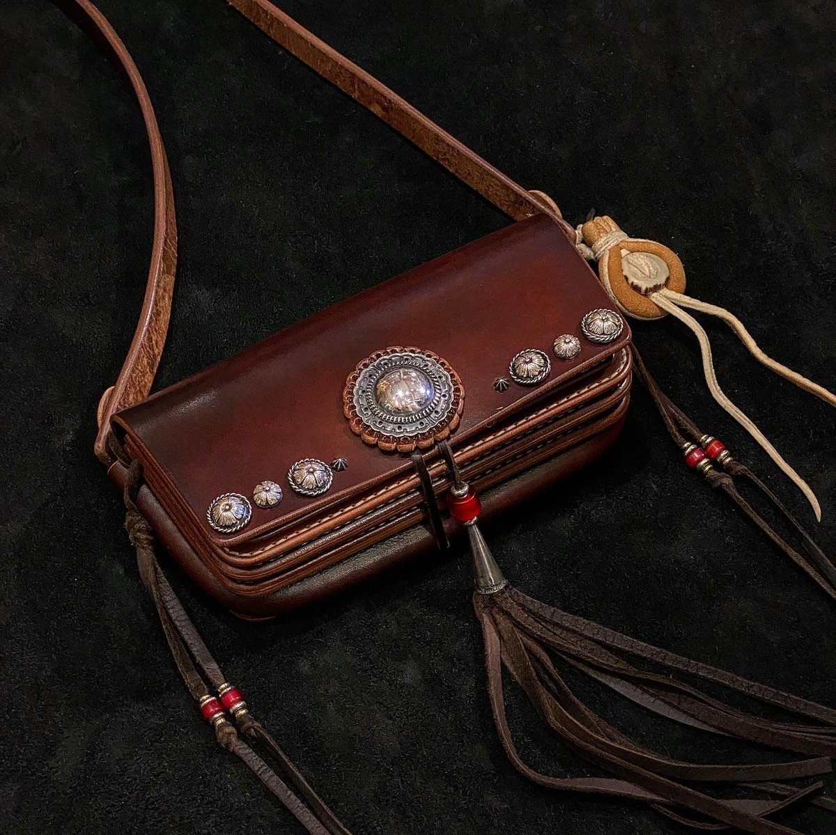 梟唄OWLSONG / SHOULDER WALLET type2 | GOLDRUSH O