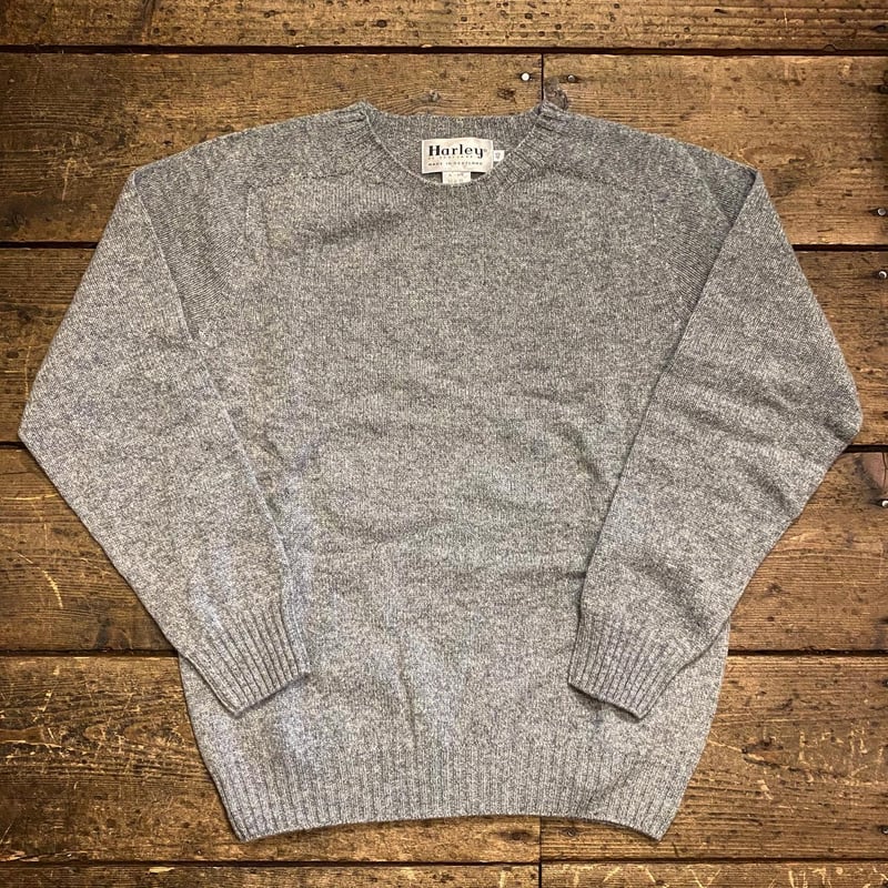 Harley Of Scotland / LAMBS WOOL CREW NECK SWEAT Harley Of Scotland / LAMBS WOOL CREW NECK SWEAT