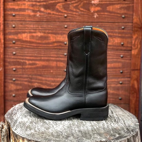RIOS of MERCEDES / Crepe Roper Boots (BLACK/BLACK)