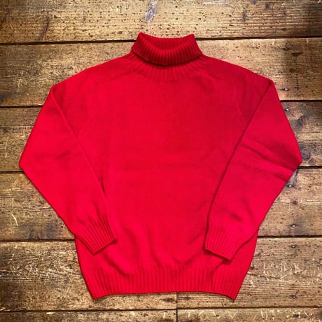 Harley Of Scotland / LAMBS WOOLPOLO NECK SWEATER