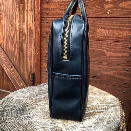 DEER HORN SMITH'S / Brief Case (Natural Indigo)