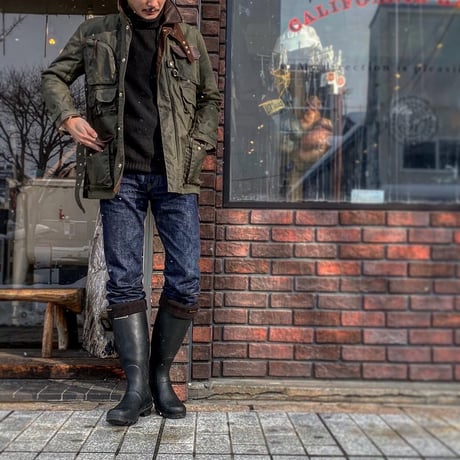 BiburyCourt / Waxedcotton fieldjacket