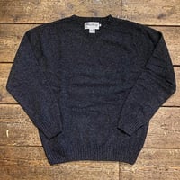 Harley Of Scotland / LAMBS WOOL CREW NECK SWEATER