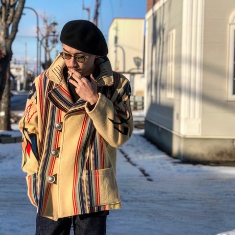 EarthSpirit original / CHIMAYO RUG JACKET(40's vintagerug)
