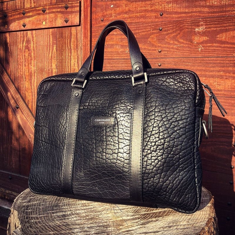 CORONADO LEATHER / Classic Bison Brief | GOLDRU 