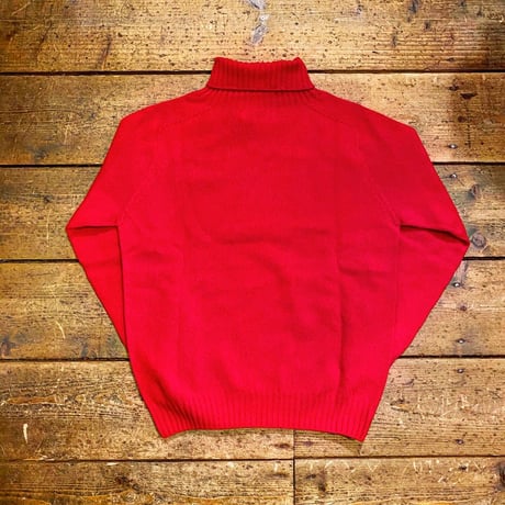 Harley Of Scotland / LAMBS WOOLPOLO NECK SWEATER