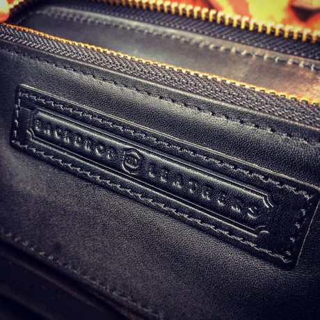 BACK DROP Leathers / ZIPWALLET(ツイストリング付き）
