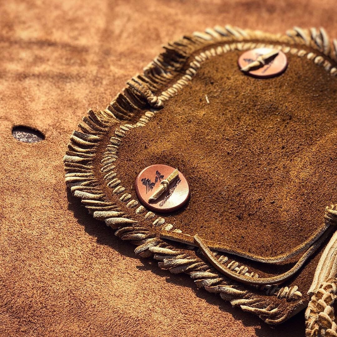 梟唄OWLSONG/ DEER LEATHER SHOULDER BAG | GOLDRUSH