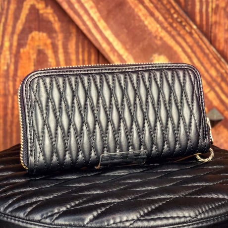 BACK DROP Leathers / ZIPWALLET(ツイストリング付き）