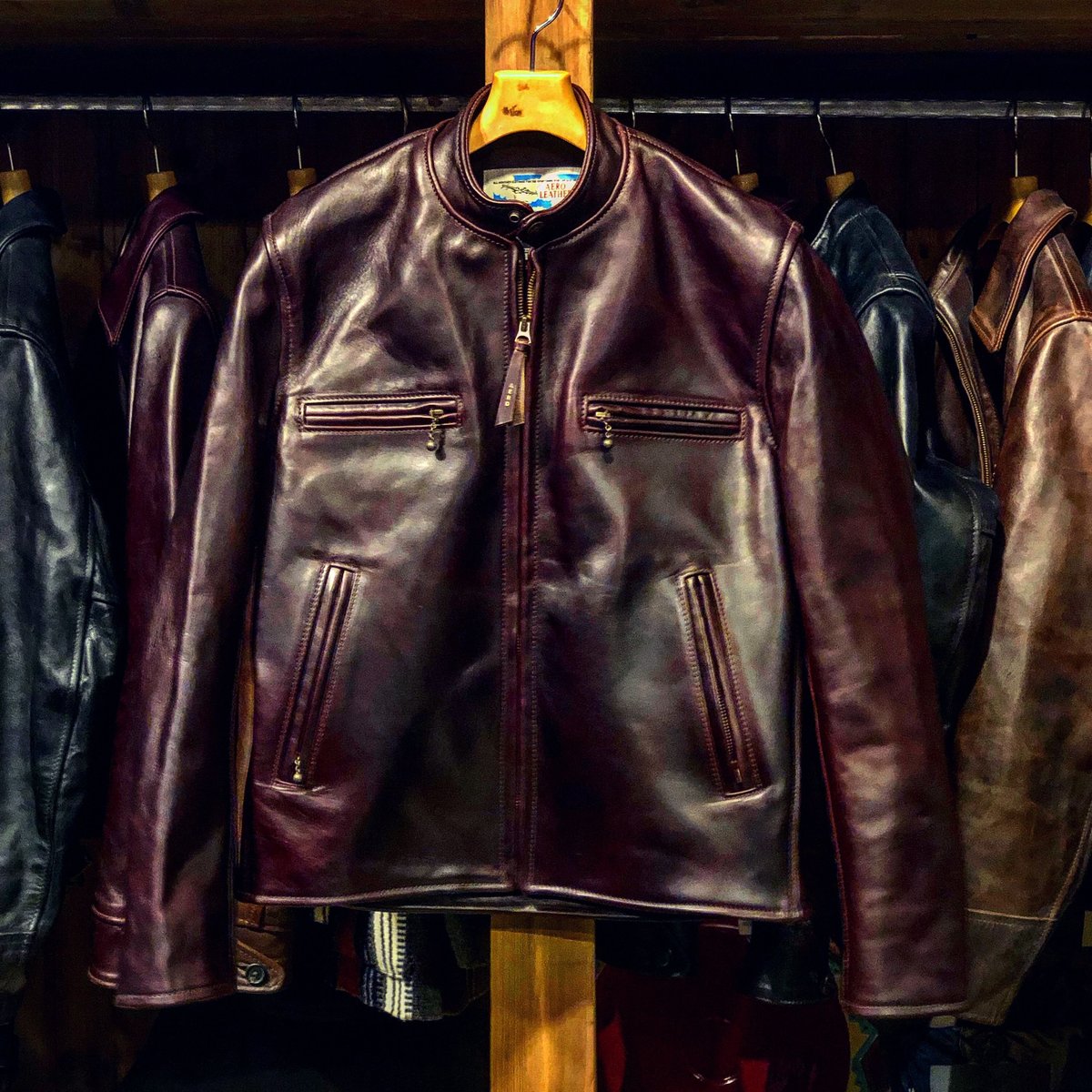 Aero Leather / Cafe racer | GOLDRUSH ONLINE STORE