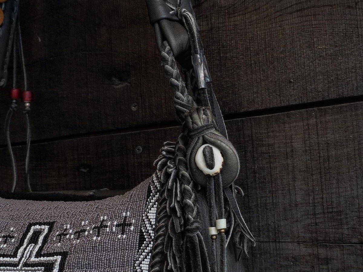 梟唄OWLSONG/ DEER LEATHER SHOULDER BAG 鹿革 梟唄OWLSONG/ DEER LEATHER SHOULDER BAG (GR Speci