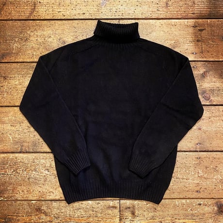 Harley Of Scotland / LAMBS WOOLPOLO NECK SWEATER
