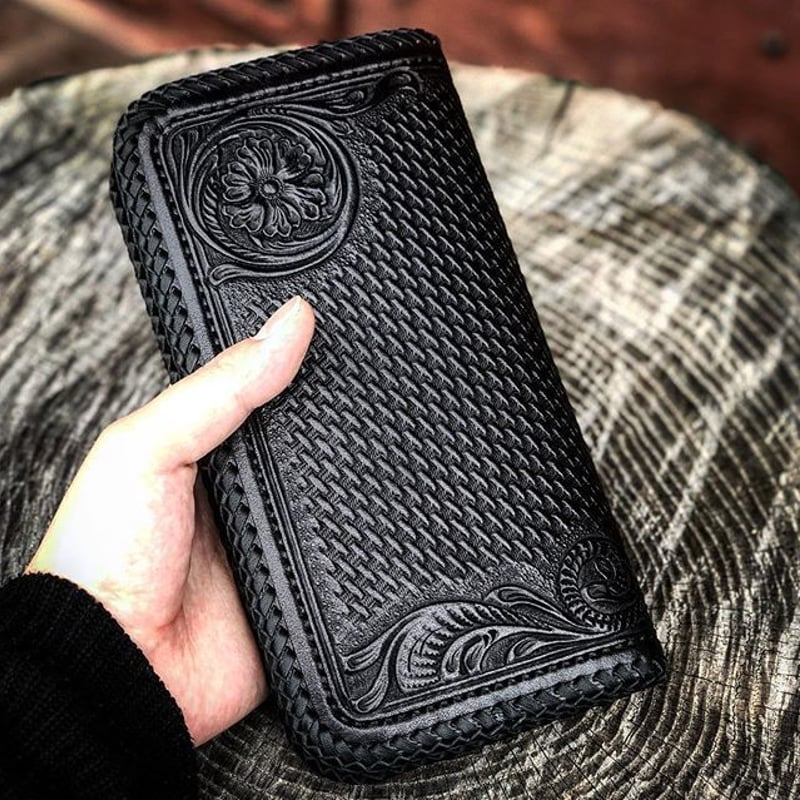 DEER HORN SMITH'S / CS-FULLZIP WALLET | GOLDRUS