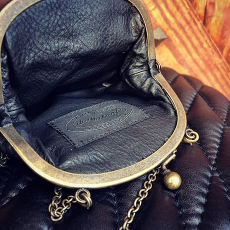 BACKDROP Leathers / GM-WALLET w/chain