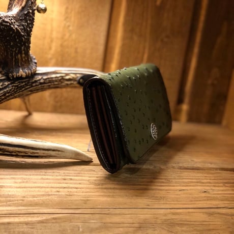 FUNNY / TRIFORD WALLET (OSTRICH)