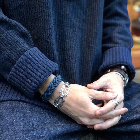 DEER HORN SMITHS / EZO DEER LEATHER BRACELET