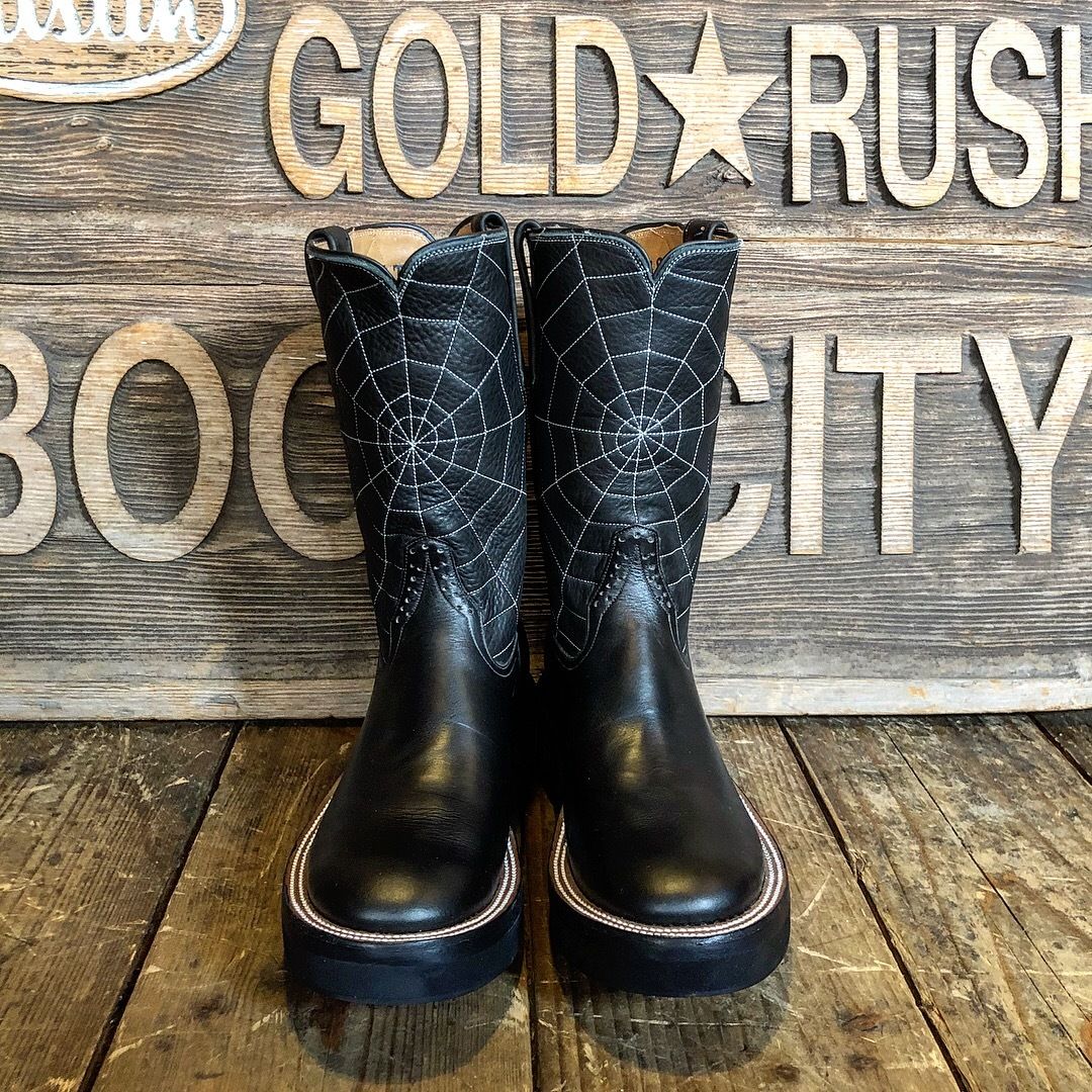 RIOS of MERCEDES / Crepe Sole Roper Boots(spide