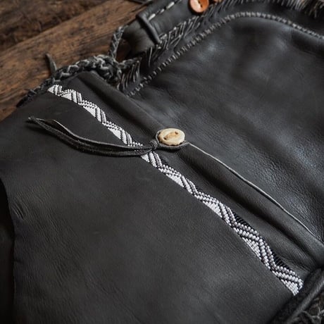 梟唄OWLSONG / DEER LEATHER SHOULDER BAG (GR Specialorder)