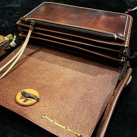 梟唄OWLSONG / SHOULDER  WALLET type2