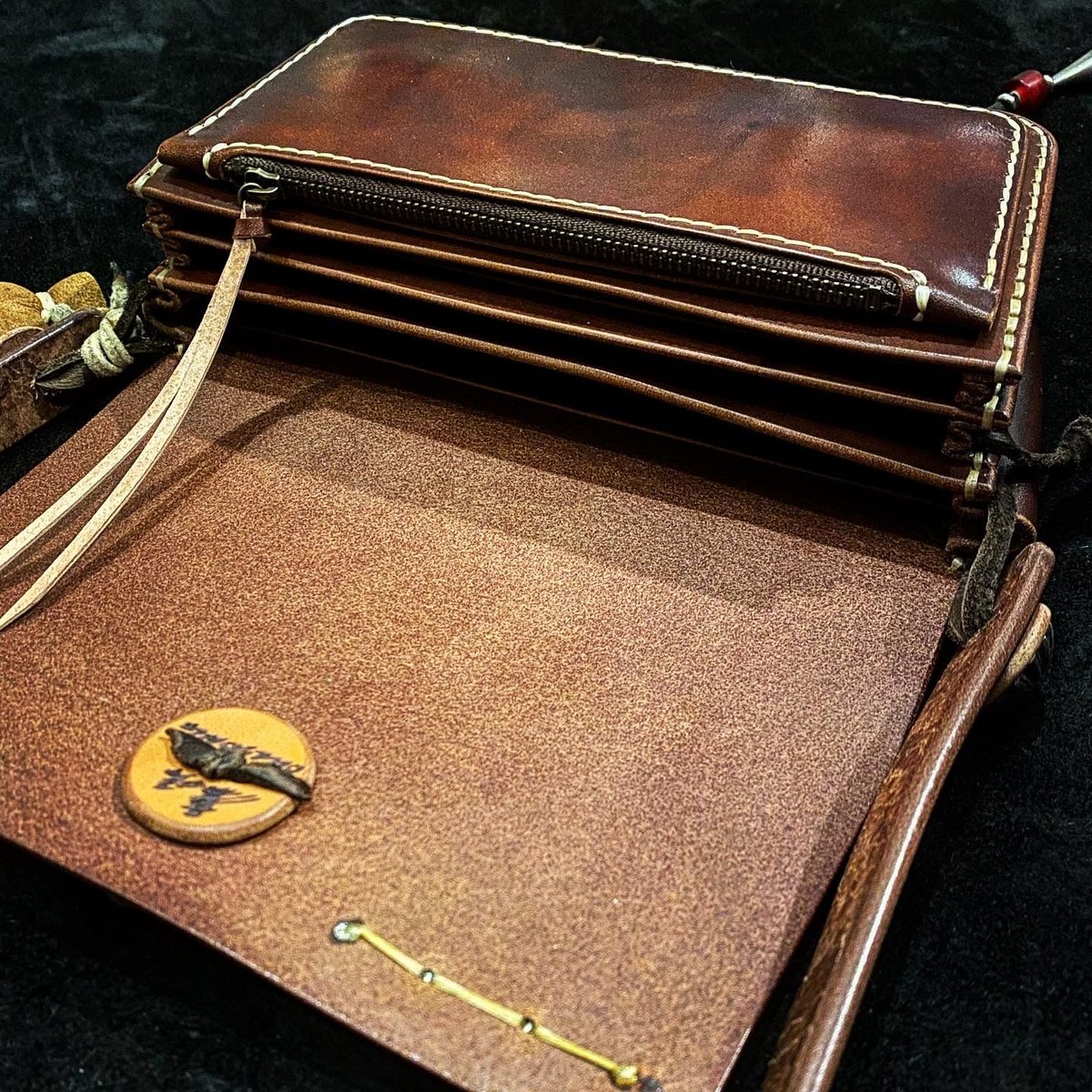梟唄OWLSONG / SHOULDER WALLET type2 | GOLDRUSH O