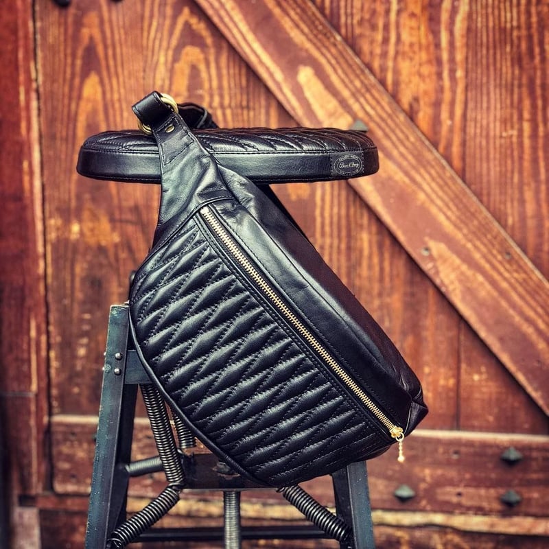 BACK DROP Leathers / DIA WAISTBAG | GOLDRUSH ON