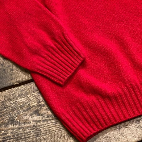 Harley Of Scotland / LAMBS WOOLPOLO NECK SWEATER