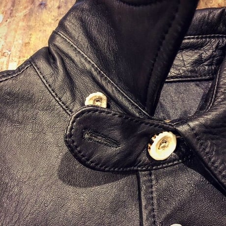 DEER HORN SMITH'S / EZO DEER LEATHER SHIRT