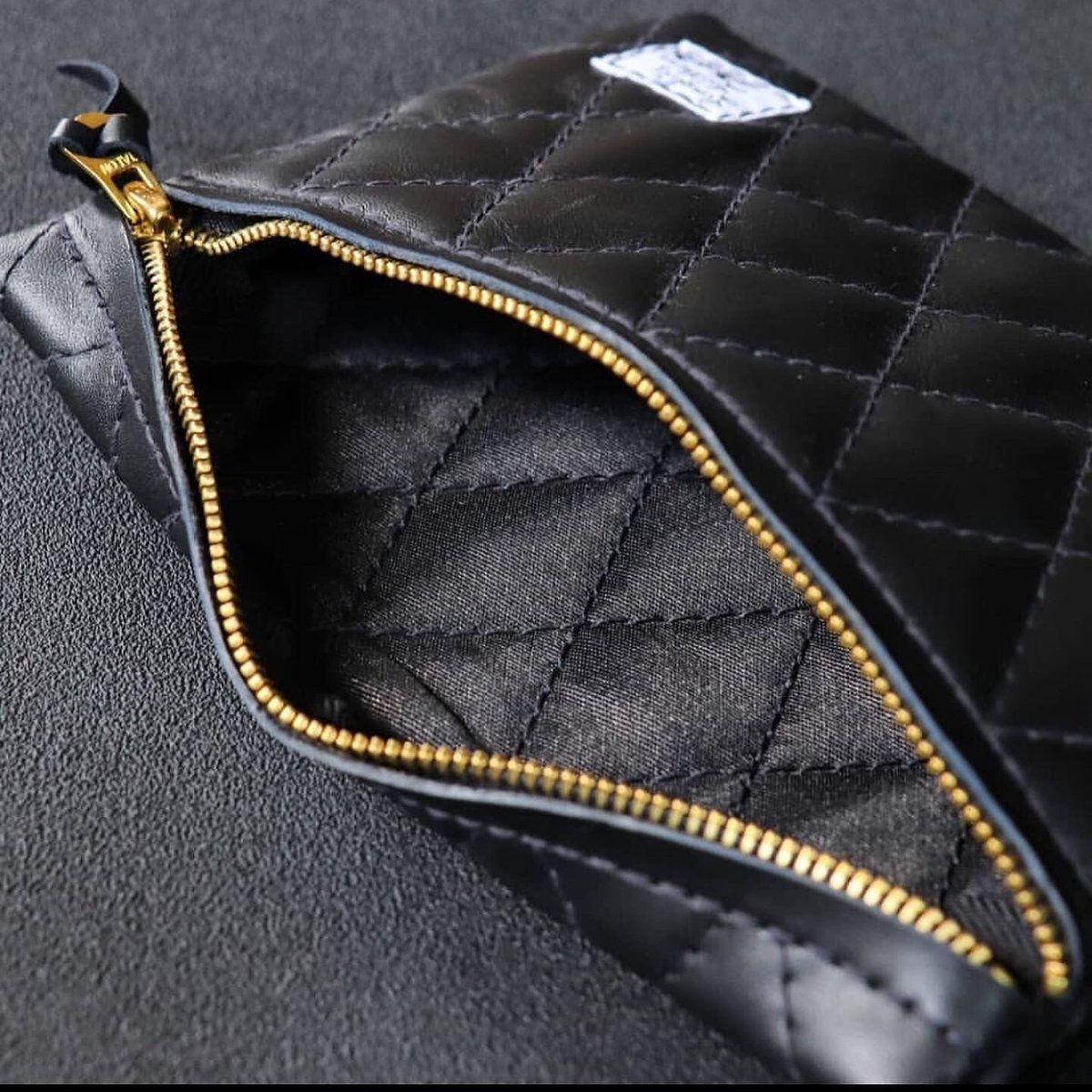 Langlitz Leathers ブラックドラムバッグ Langlitz Leathers ブラックドラムバッグ