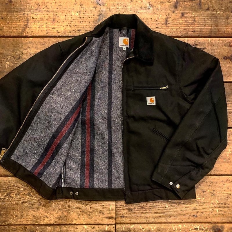 き*ち様 ダメージ！Carhartt detroit Jacket J97 26 Rare! Carhartt Detroit jacket J97 DPB Sunfaded ] · Made in