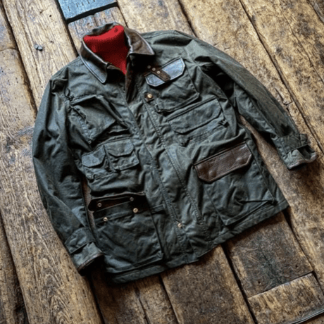 BiburyCourt / Waxedcotton fieldjacket