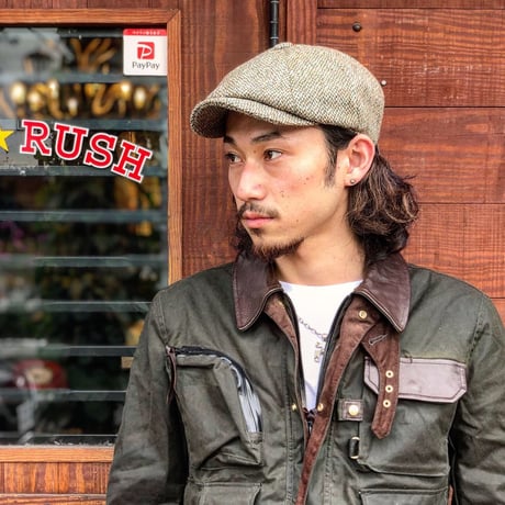 Aeroleather / ハンチングキャスケット