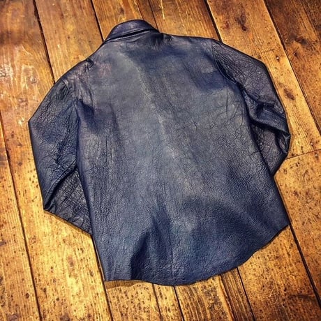DEER HORN SMITH'S / EZO DEER LEATHER SHIRT