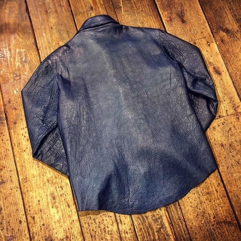 DEER HORN SMITH'S / EZO DEER LEATHER SHIRT | GO