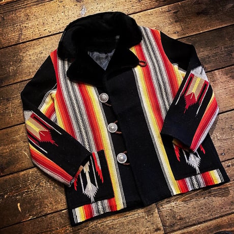 EarthSpirit original / CHIMAYO RUG JACKET(30's vintagerug)