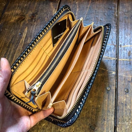 DEER HORN SMITH'S / CS-FULLZIP WALLET