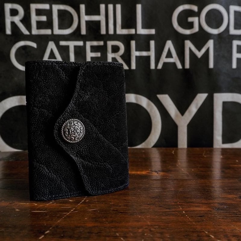 funny 手染め ビクターコンチョ ウォレットチェーン 赤黒 FUNNY