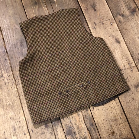 BiburyCourt / ガンクラブチェックツイードベスト