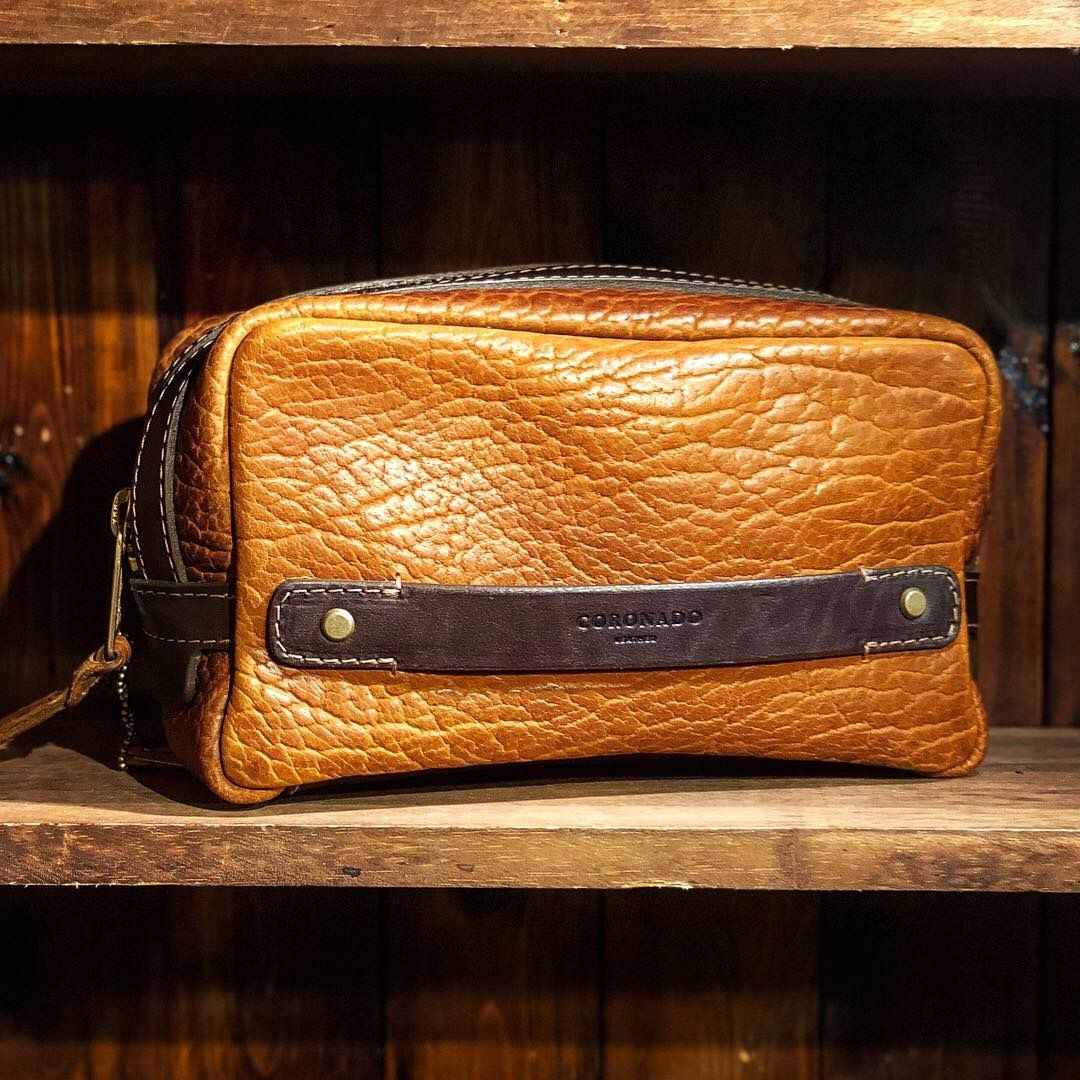 CORONADO LEATHER / BISON POUCH | GOLDRUSH ONLIN