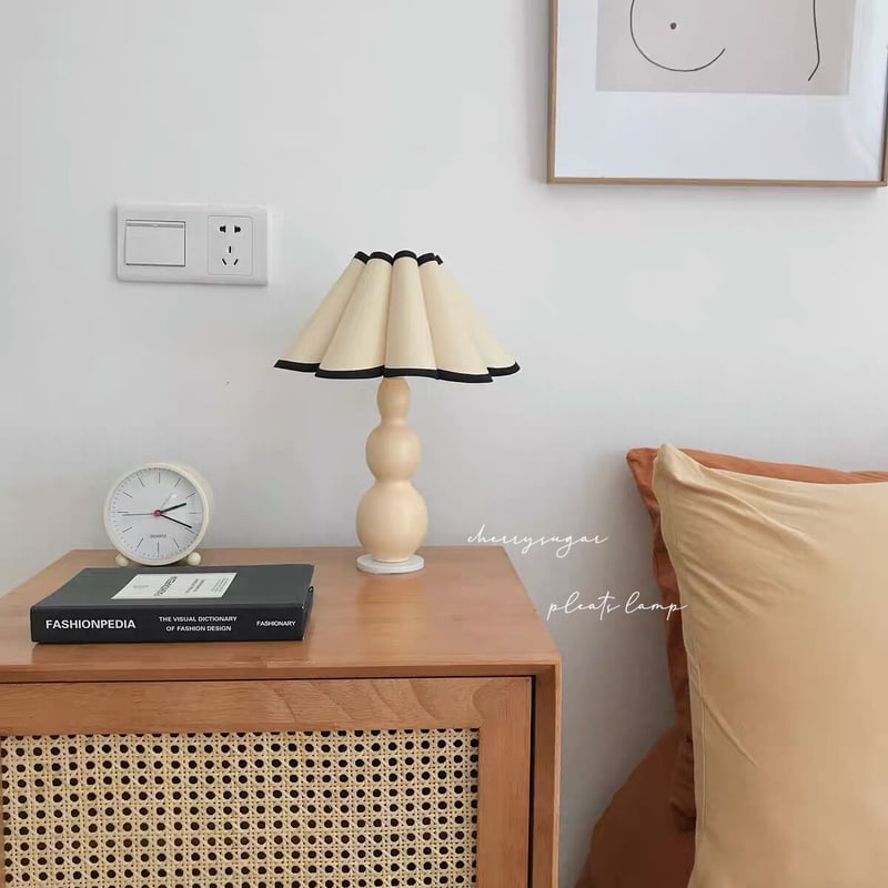 プリーツシェードランプ | Cherry Sugar