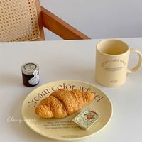 バターイエロープレート/マグカップ