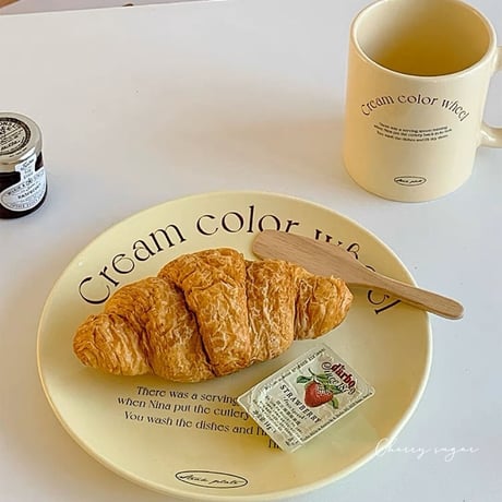 バターイエロープレート/マグカップ