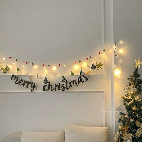【一部即納】クリスマスLEDガーランド