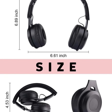 シンプルワイヤレスヘッドホン