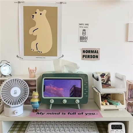 TV型 ティッシュボックス