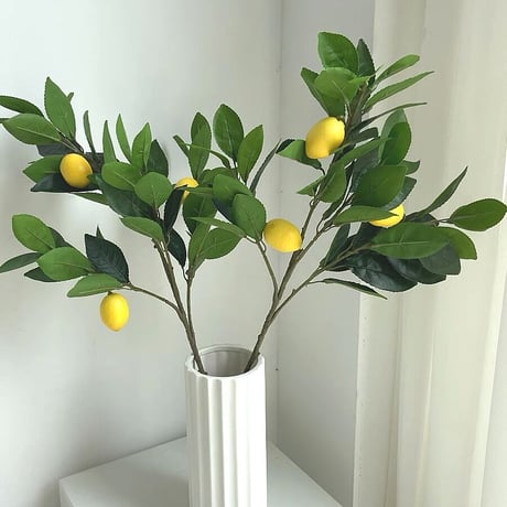 造花のレモンのなる木