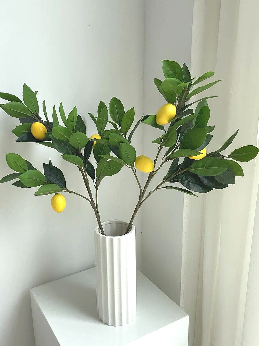 アーティフィシャルフラワー⚫︎レモンの木【2本】 アーティフィシャルフラワー⚫︎レモンの木【2本】