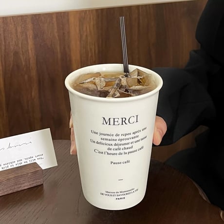 陶器のビンテージカップ(L)